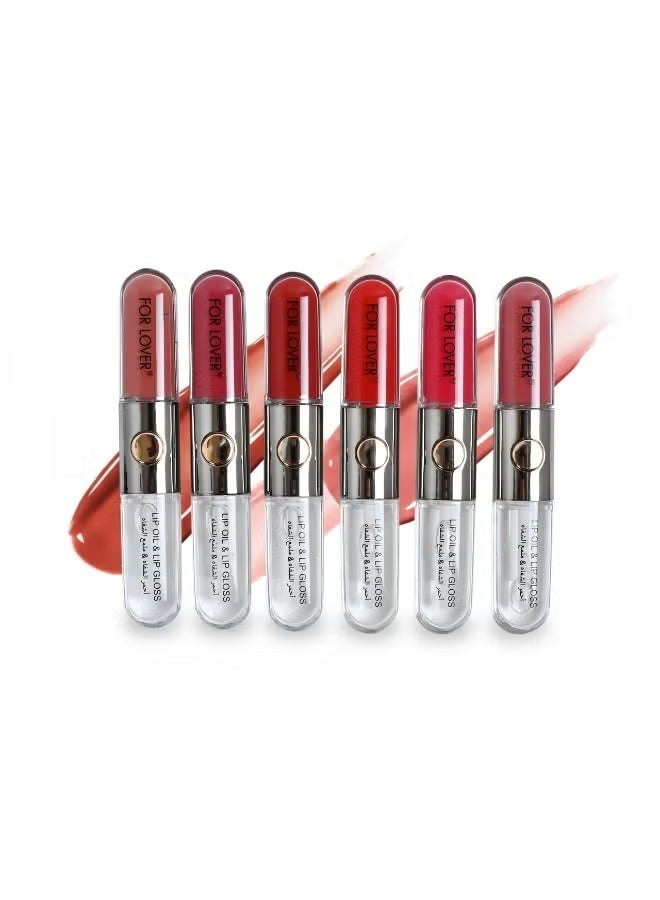 فور لوفر بوكس فور لوفر – أرواج وملمع شفاه 2 في 1 | 6 الوان مميزة - Image 1